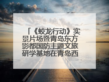 《蛟龙行动》实景片场暨青岛东方影都国防主题文旅研学基地在青岛西海岸新区开业