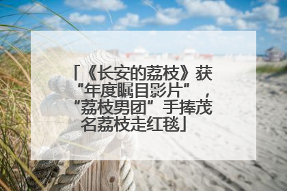 《长安的荔枝》获“年度瞩目影片”，“荔枝男团”手捧茂名荔枝走红毯