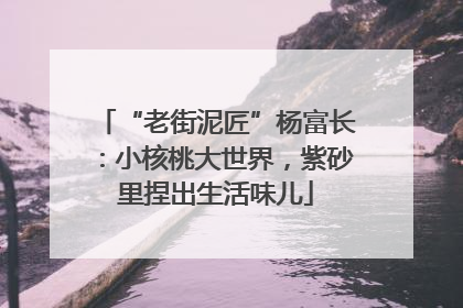 “老街泥匠”杨富长：小核桃大世界，紫砂里捏出生活味儿