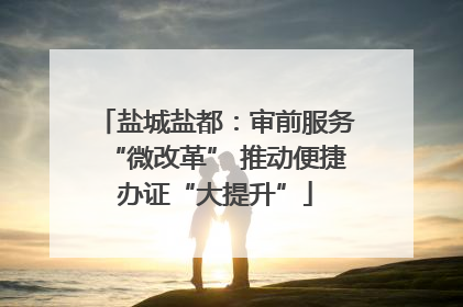 盐城盐都：审前服务“微改革” 推动便捷办证“大提升”