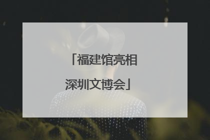 福建馆亮相深圳文博会