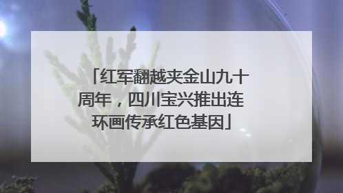 红军翻越夹金山九十周年，四川宝兴推出连环画传承红色基因
