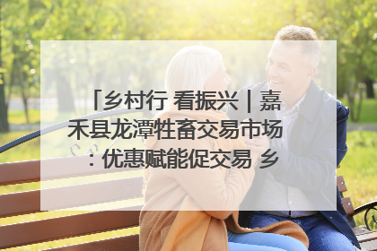 乡村行 看振兴｜嘉禾县龙潭牲畜交易市场：优惠赋能促交易 乡村振兴添动能