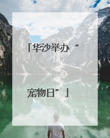 华沙举办“宠物日”