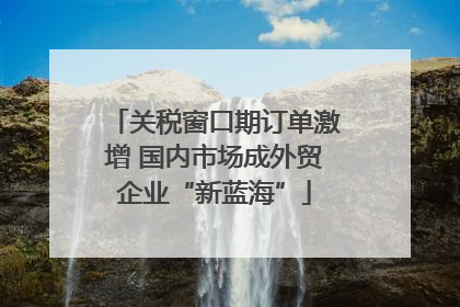 关税窗口期订单激增 国内市场成外贸企业“新蓝海”