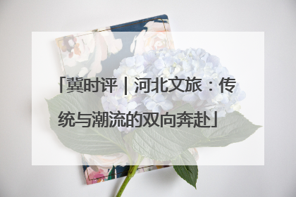 冀时评｜河北文旅：传统与潮流的双向奔赴
