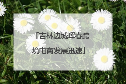 吉林边城珲春跨境电商发展迅速