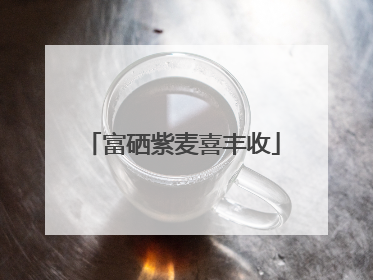 富硒紫麦喜丰收