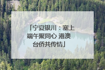 宁夏银川：塞上端午聚同心 港澳台侨共传情