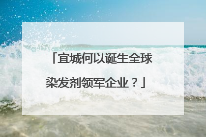 宜城何以诞生全球染发剂领军企业？