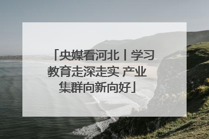 央媒看河北丨学习教育走深走实 产业集群向新向好