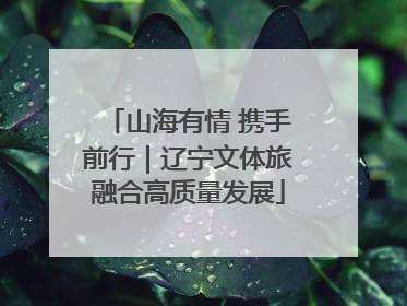 山海有情 携手前行｜辽宁文体旅融合高质量发展