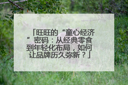 旺旺的“童心经济”密码：从经典零食到年轻化布局，如何让品牌历久弥新？