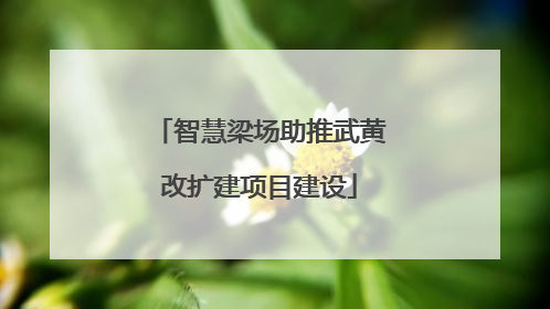 智慧梁场助推武黄改扩建项目建设
