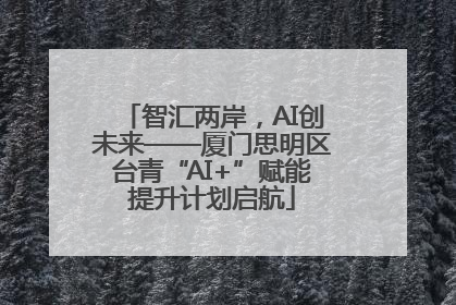 智汇两岸，AI创未来——厦门思明区台青“AI+”赋能提升计划启航