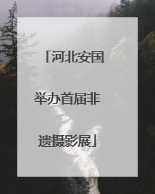 河北安国举办首届非遗摄影展