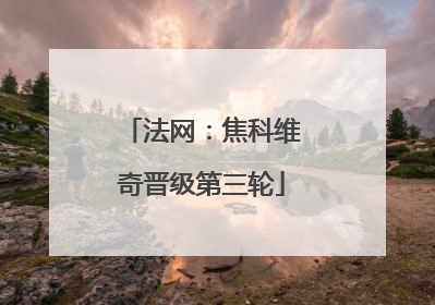 法网：焦科维奇晋级第三轮