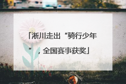 淅川走出“骑行少年”，全国赛事获奖