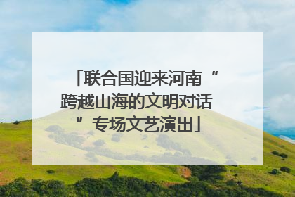 联合国迎来河南“跨越山海的文明对话”专场文艺演出
