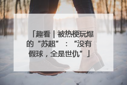 趣看｜被热梗玩爆的“苏超”：“没有假球，全是世仇”