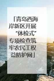 青岛西海岸新区开展“体检式”专项检查筑牢农民工权益防护网