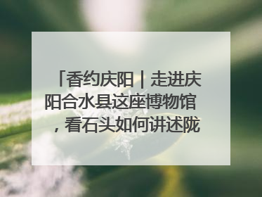 香约庆阳｜走进庆阳合水县这座博物馆，看石头如何讲述陇东千年历史