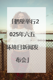 鹤壁举行2025年六五环境日新闻发布会