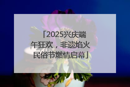 2025兴庆端午狂欢，非遗焰火民俗节燃情启幕